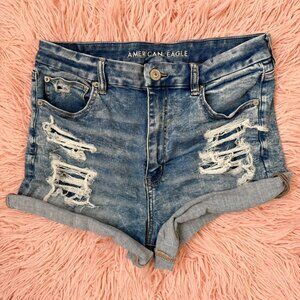 American Eagle High-waisted Denim Shorts